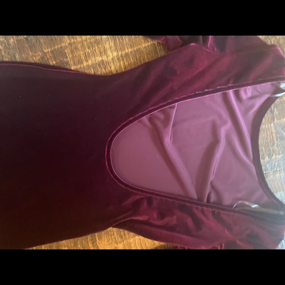 Velvet Long Sleeve Dress - Picture 11 of 12